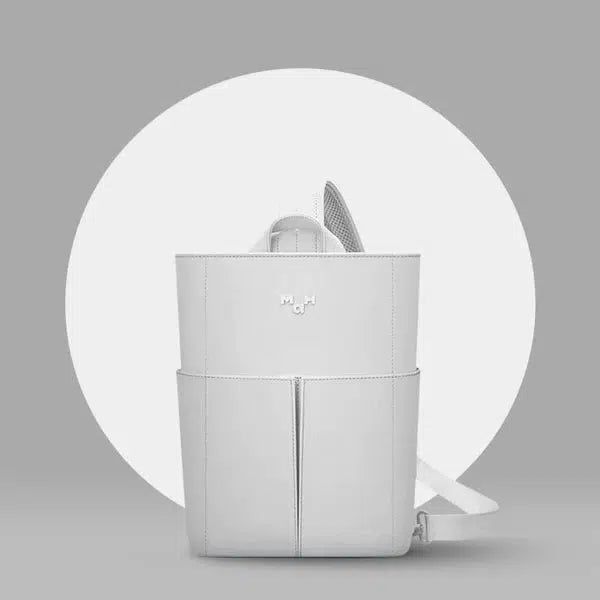 MaH Line - Sling Bag Gris Clair | Cuir Vegan