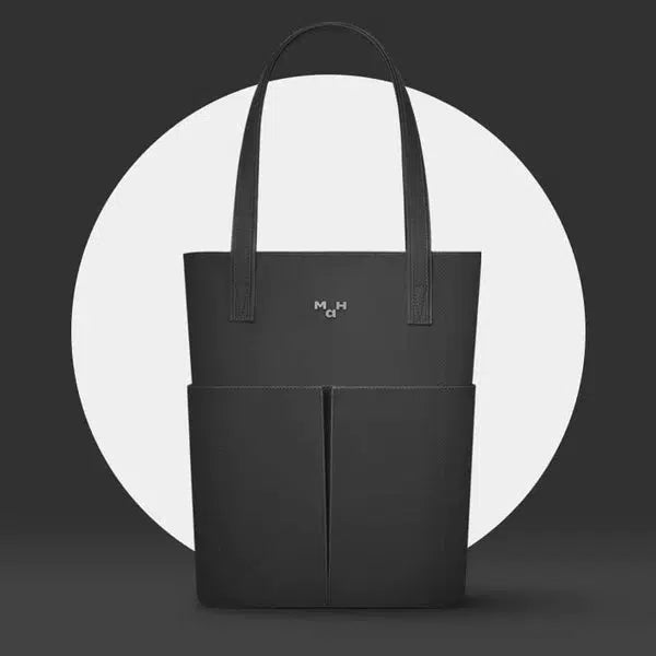 MaH Line - Cabas Noir | Cuir Vegan