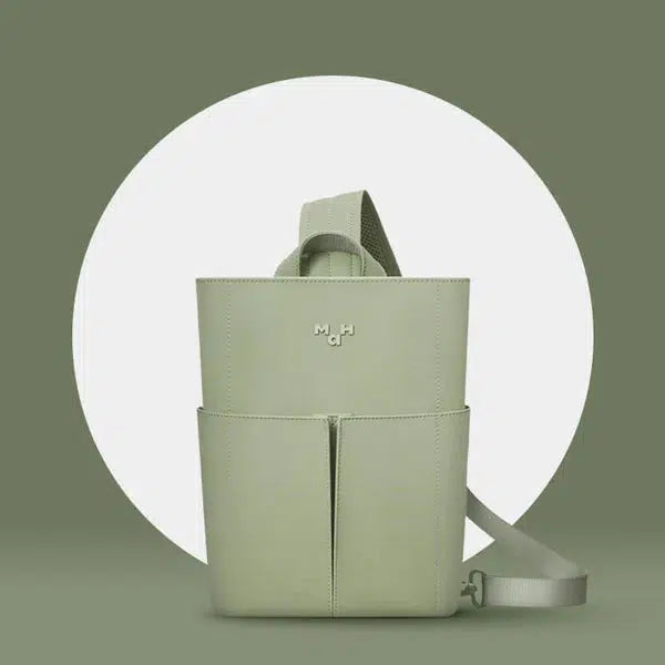 MaH Line - Sling Bag Vert Cactus | Cuir Vegan