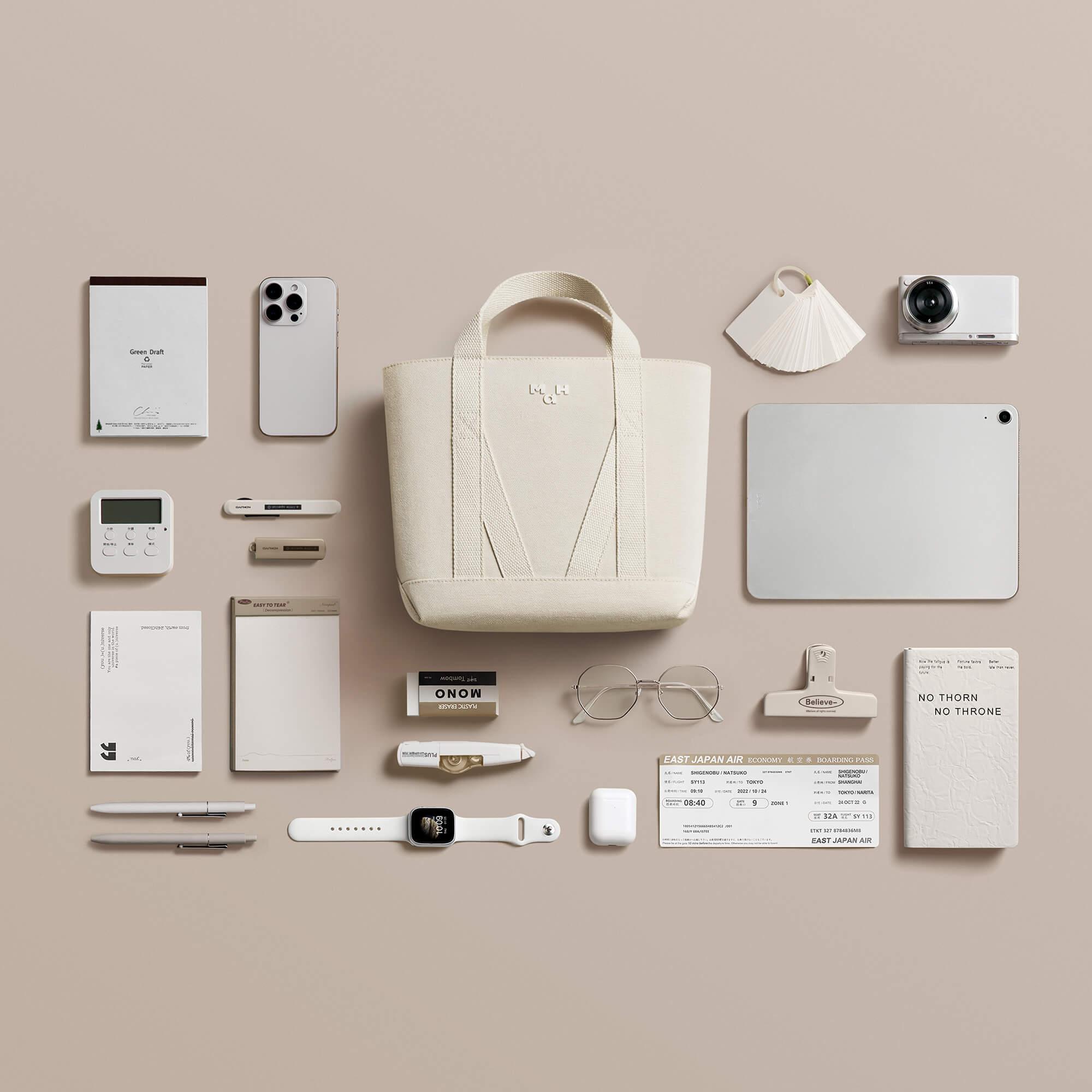 MaH Young Hull Cross - Sac Bandoulière Beige | Recycloth