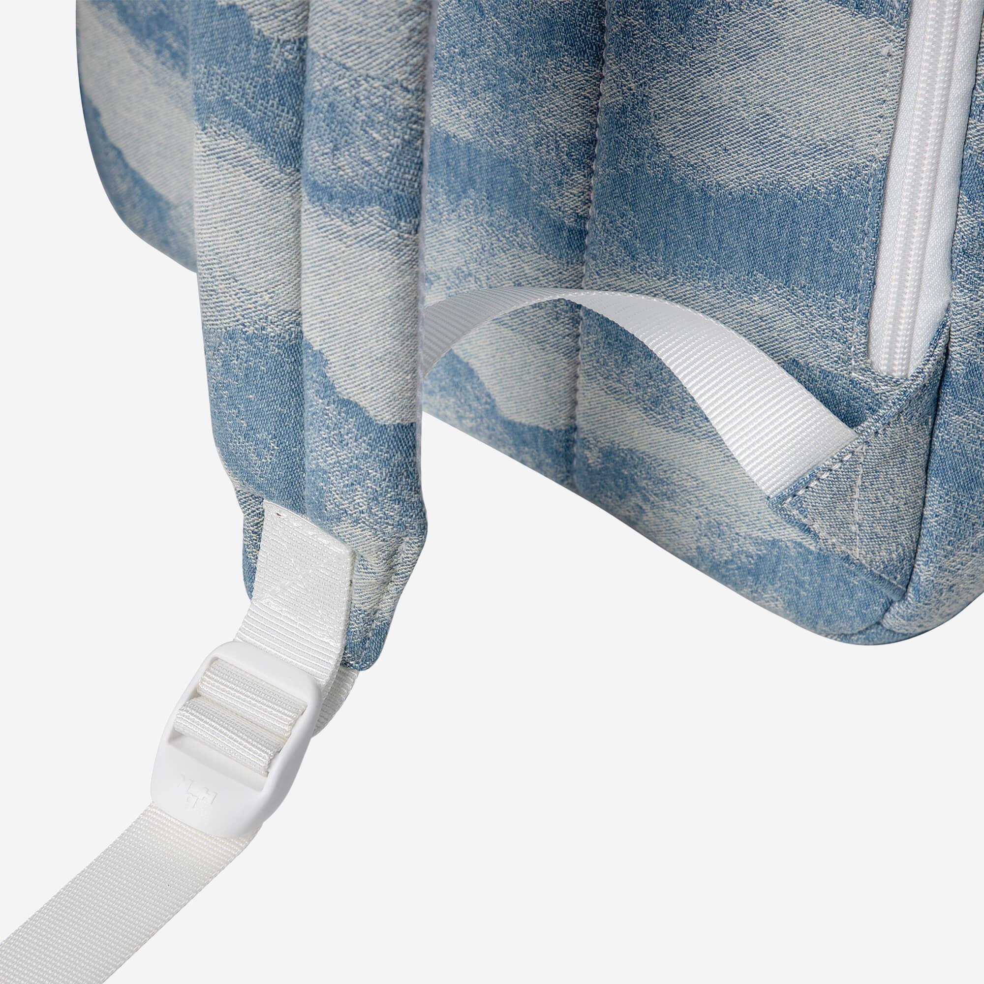 Denim Flap Backpack For School and Travel