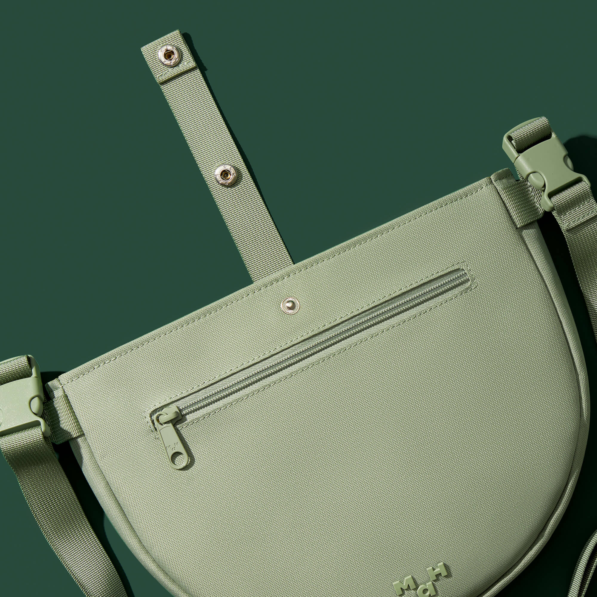 MaH Flying Disc - Sac à Bandoulière | Vert Cactus