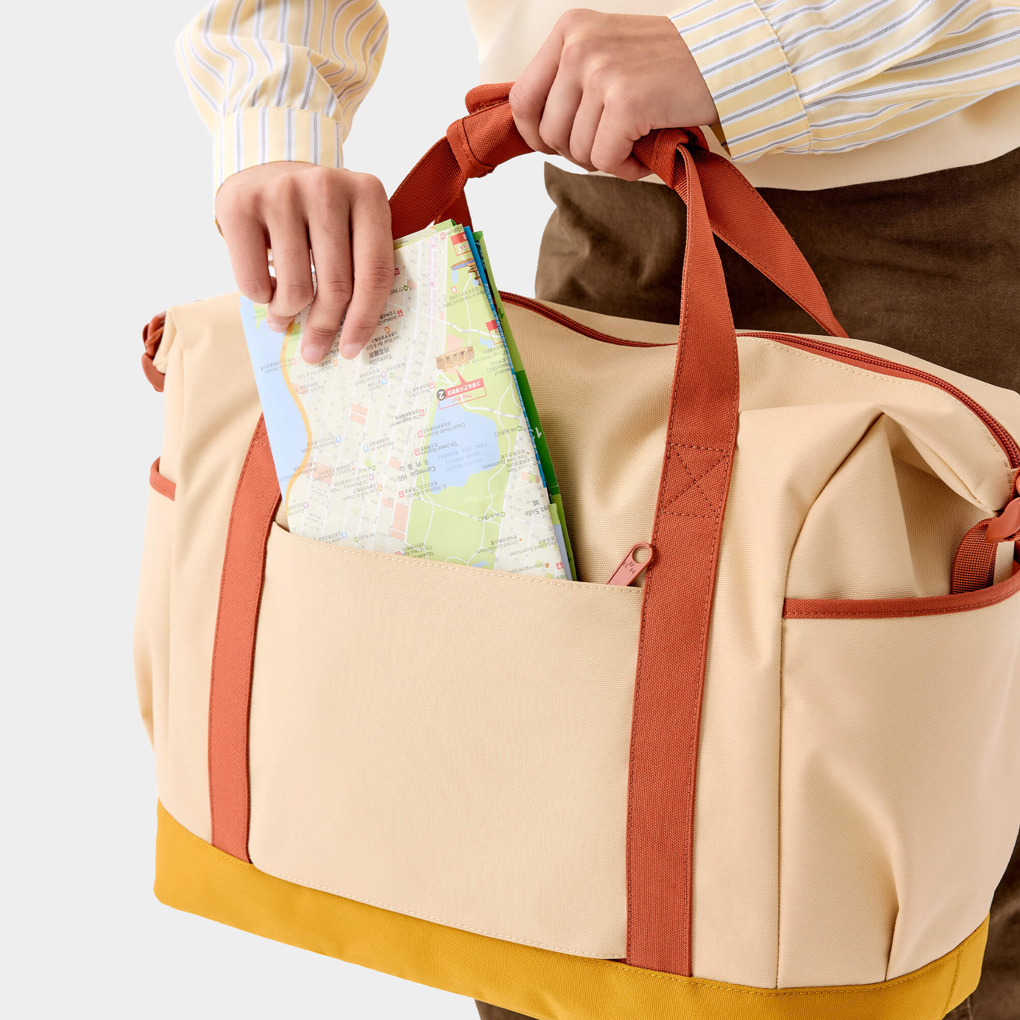 MaH Tour Weekender - Sac de Voyage Jaune Avoine | Classic Color