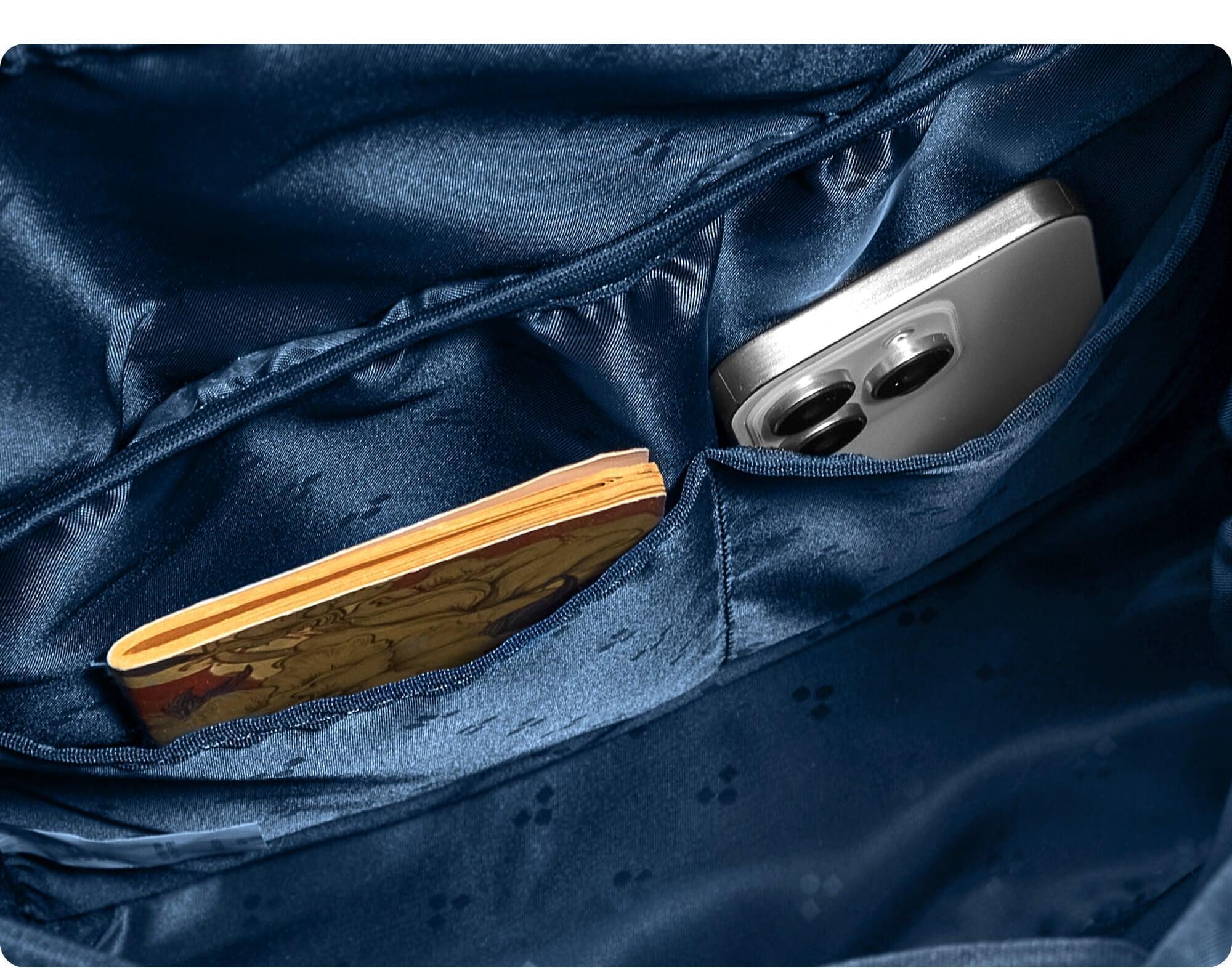 MaH Line Rolltop PU - deux poches manchon et poche zippee