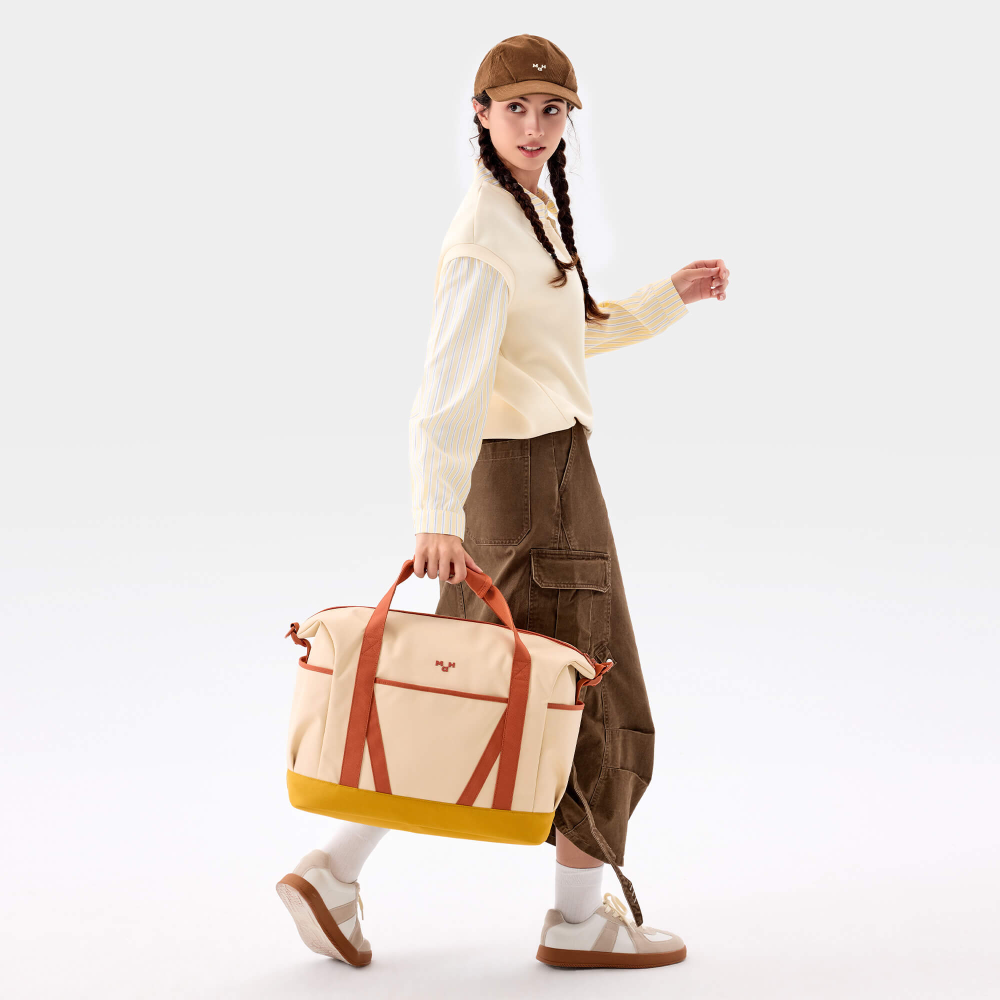 MaH Tour Weekender - Sac de Voyage Jaune Avoine | Classic Color