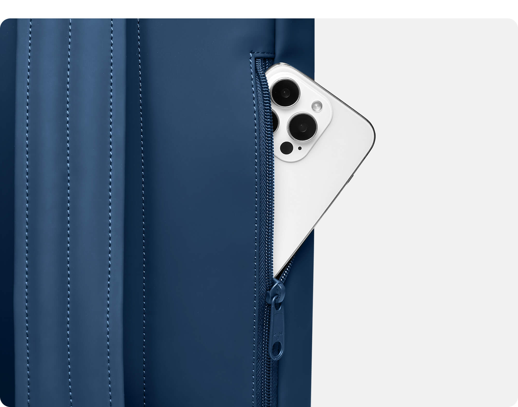MaH Line Rolltop PU - poche zippee dorsale