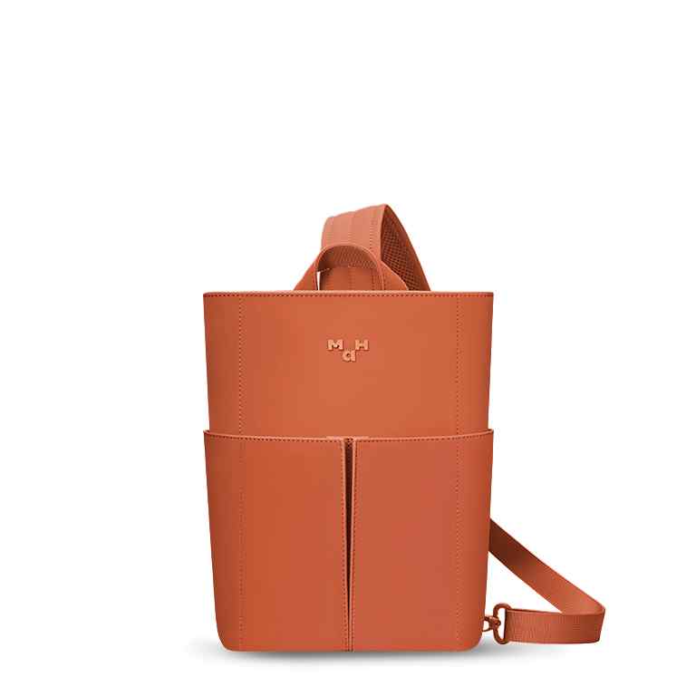 MaH Line - Sling Bag Caramel | Cuir Vegan