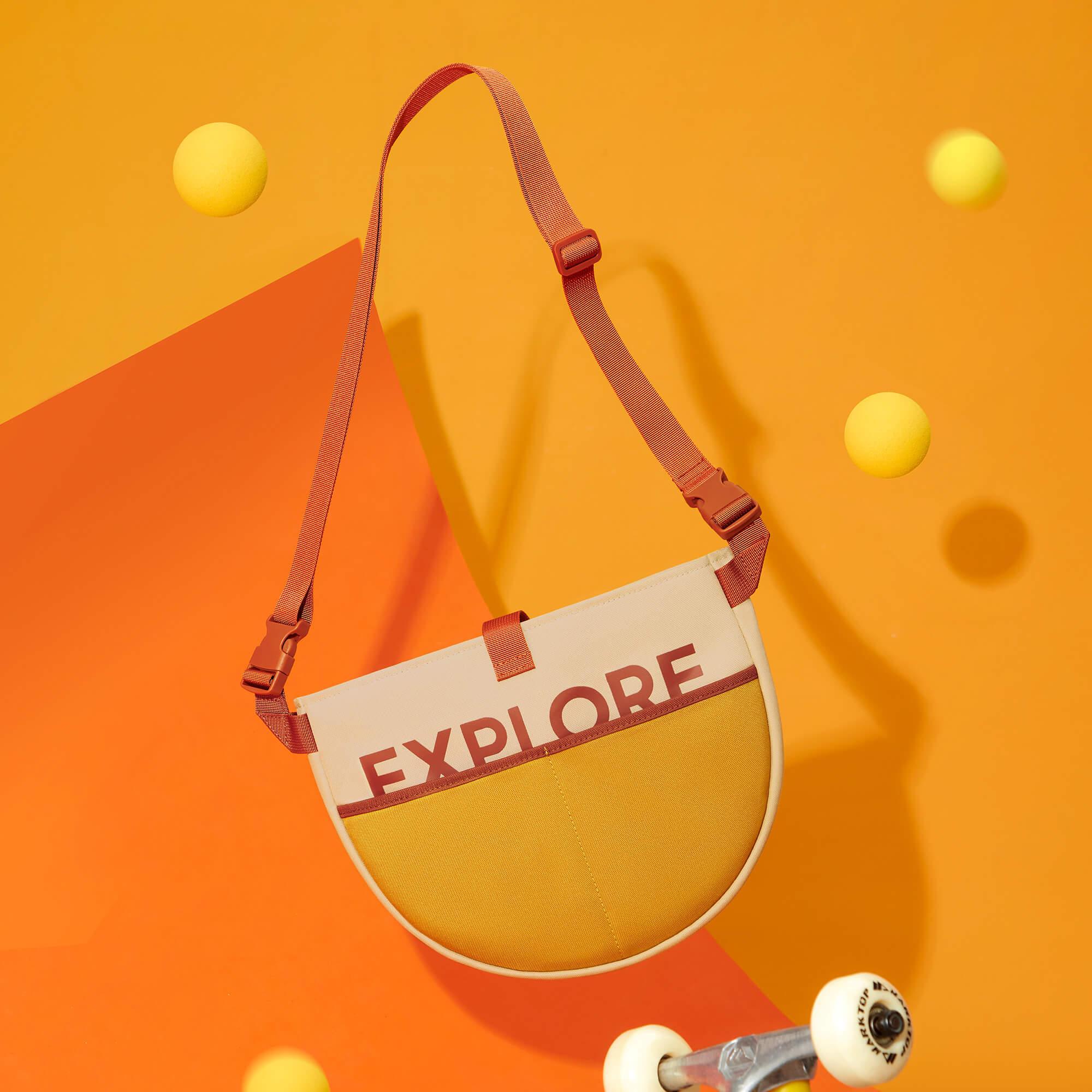 MaH Flying Disc - Sac à Bandoulière Jaune Avoine | Classic Color