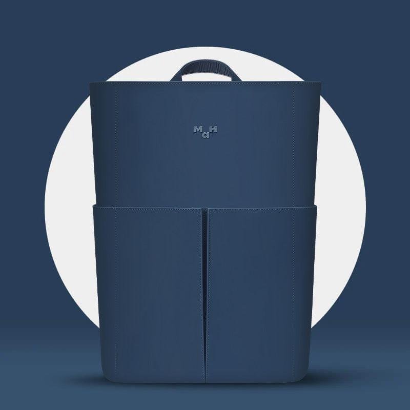 MaH Line - Sac à Dos Bleu Nuit | Cuir Vegan