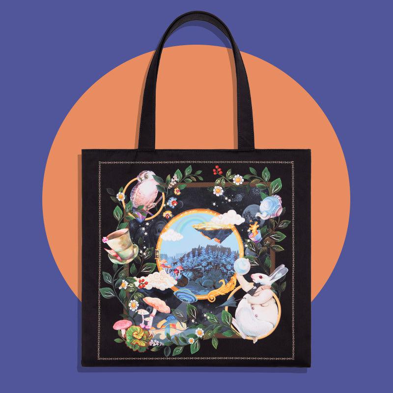 MaH Cabas - Eco Bag - Wonderland Rabbit