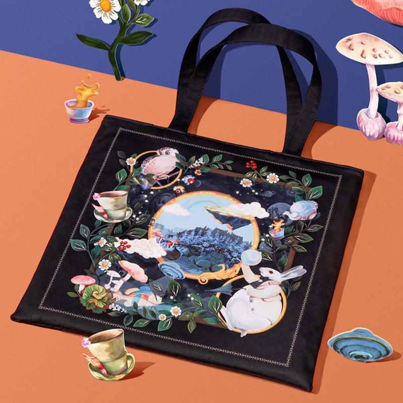 MaH Cabas - Eco Bag - Wonderland Rabbit