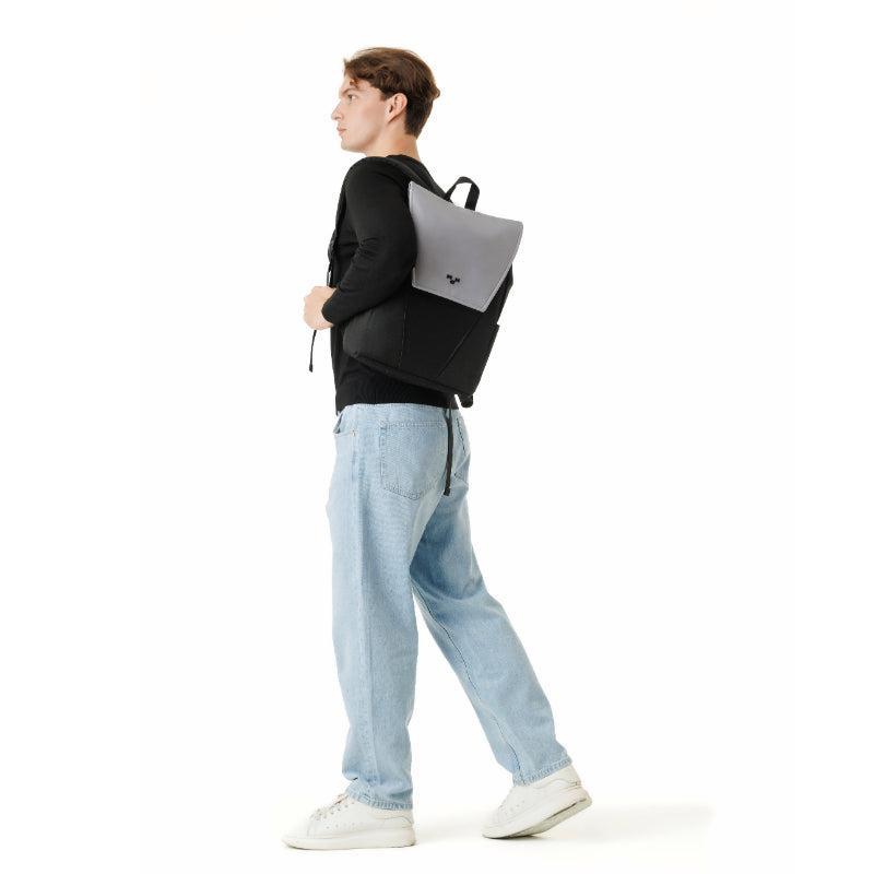MaH Young Duo - Sac à Dos Bleu Céleste - Gris Clair | Medium