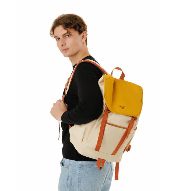 MaH Young Tour - Sac à Dos Jaune Avoine | Classic Color | Maxi