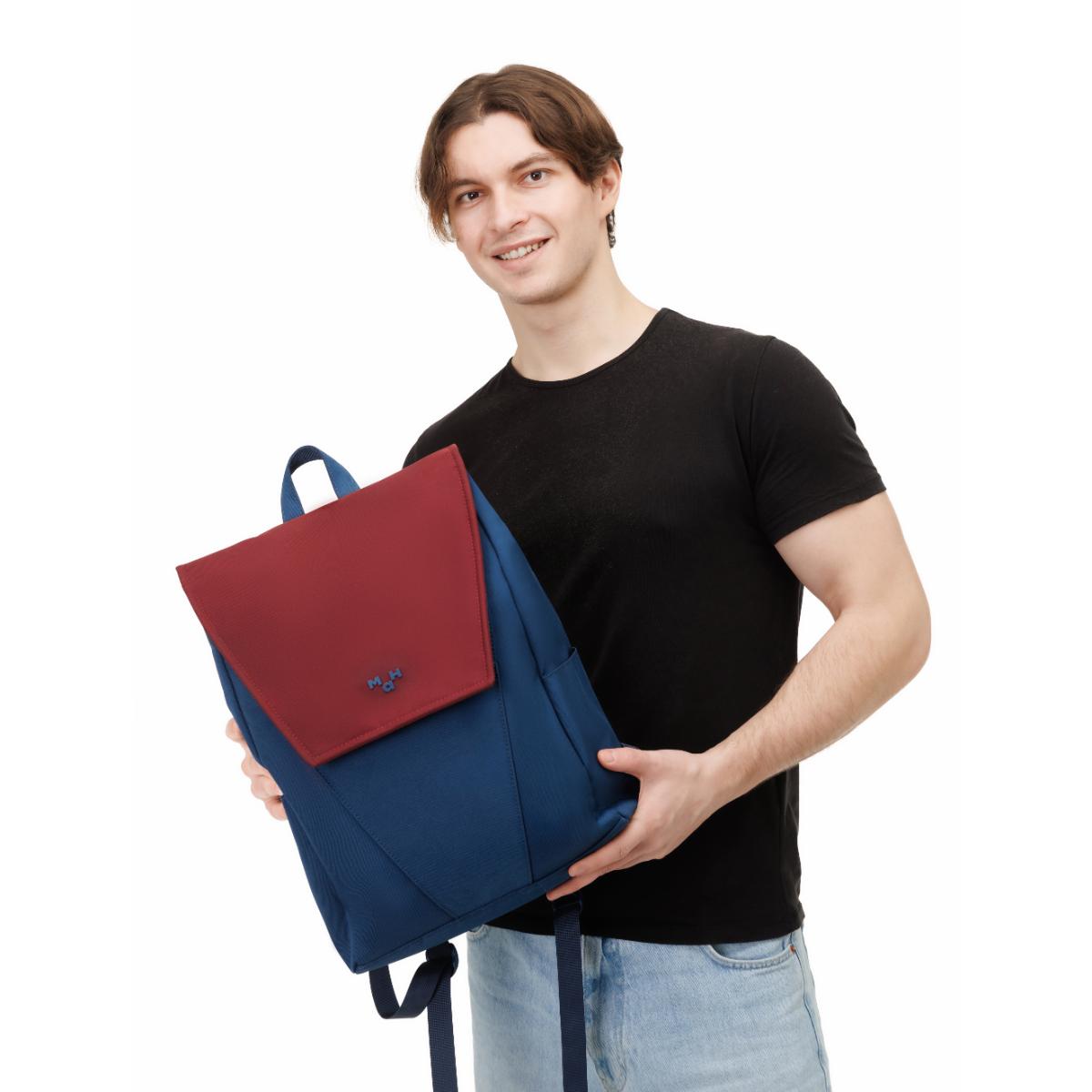 MaH Young Duo - Sac à Dos Bordeaux - Bleu Nuit | Maxi