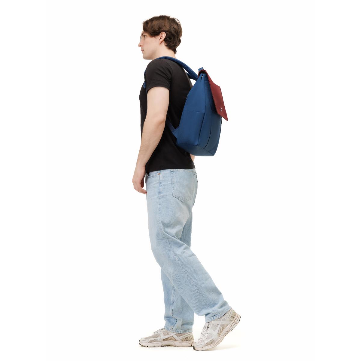 MaH Young Duo - Sac à Dos Bordeaux - Bleu Nuit | Maxi