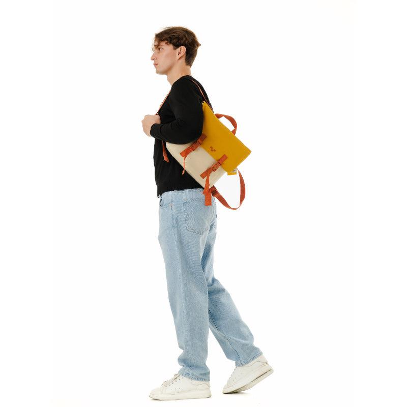 MaH Oli - Sac à Dos Jaune Avoine | Classic Color | Maxi