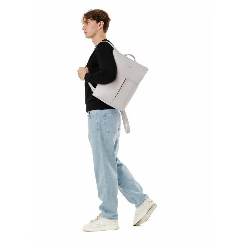 MaH Line - Sac à Dos Lilas Clair | Cuir Vegan