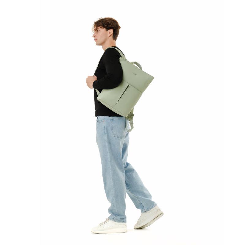 MaH Line - Sac à Dos Vert Cactus | Cuir Vegan