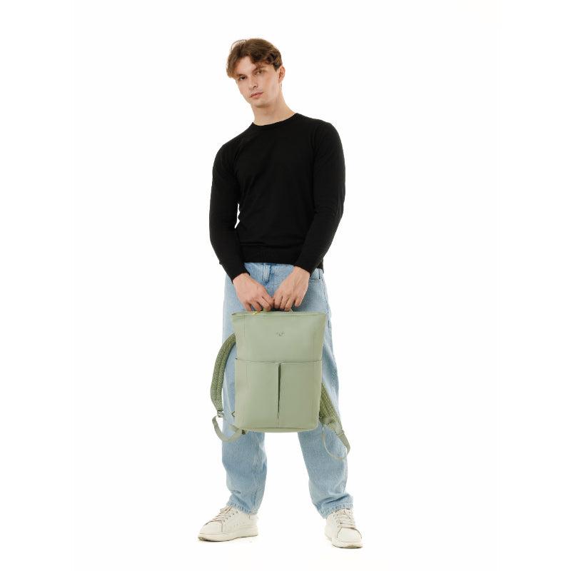MaH Line - Sac à Dos Vert Cactus | Cuir Vegan