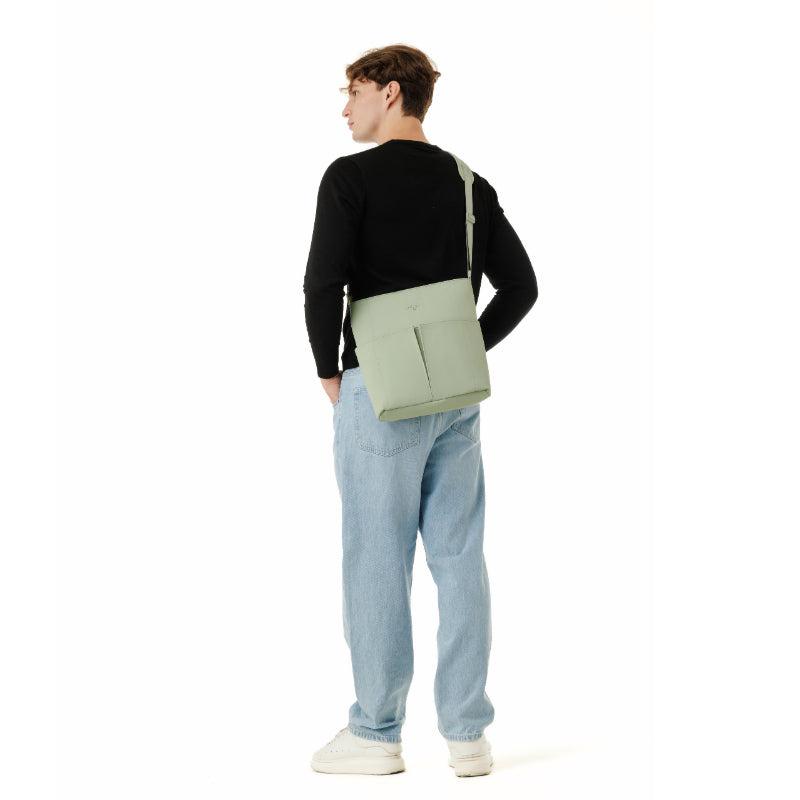 MaH Line Cross - Sac bandoulière Vert Cactus | Cuir Vegan