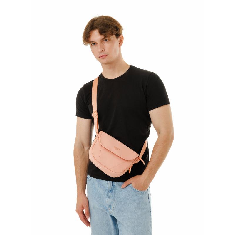 MaH Young Shuttle - Sac bandoulière Rose Glacier | Recycloth