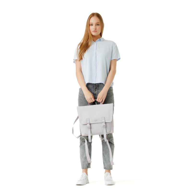 MaH Oli - Sac à Dos Gris Clair | Maxi