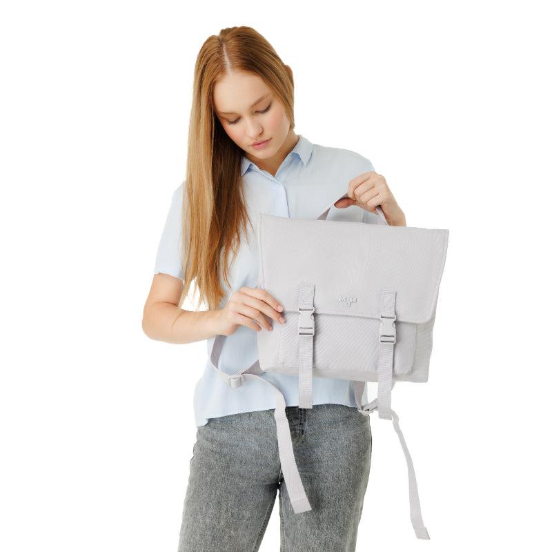 MaH Oli - Sac à Dos Gris Clair | Maxi