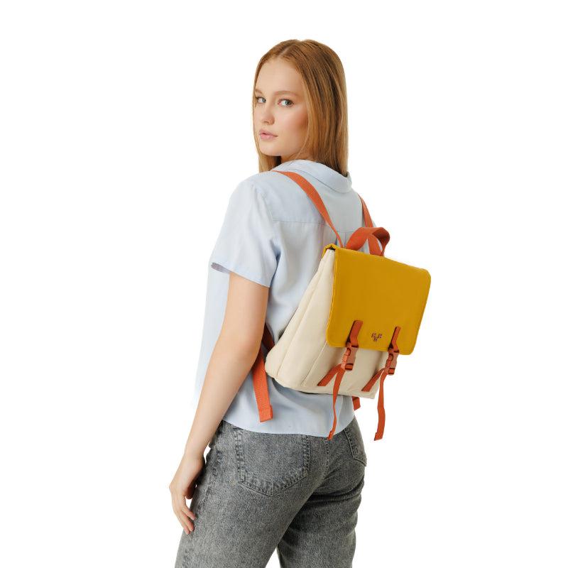 MaH Oli - Sac à Dos Jaune Avoine | Classic Color | Maxi