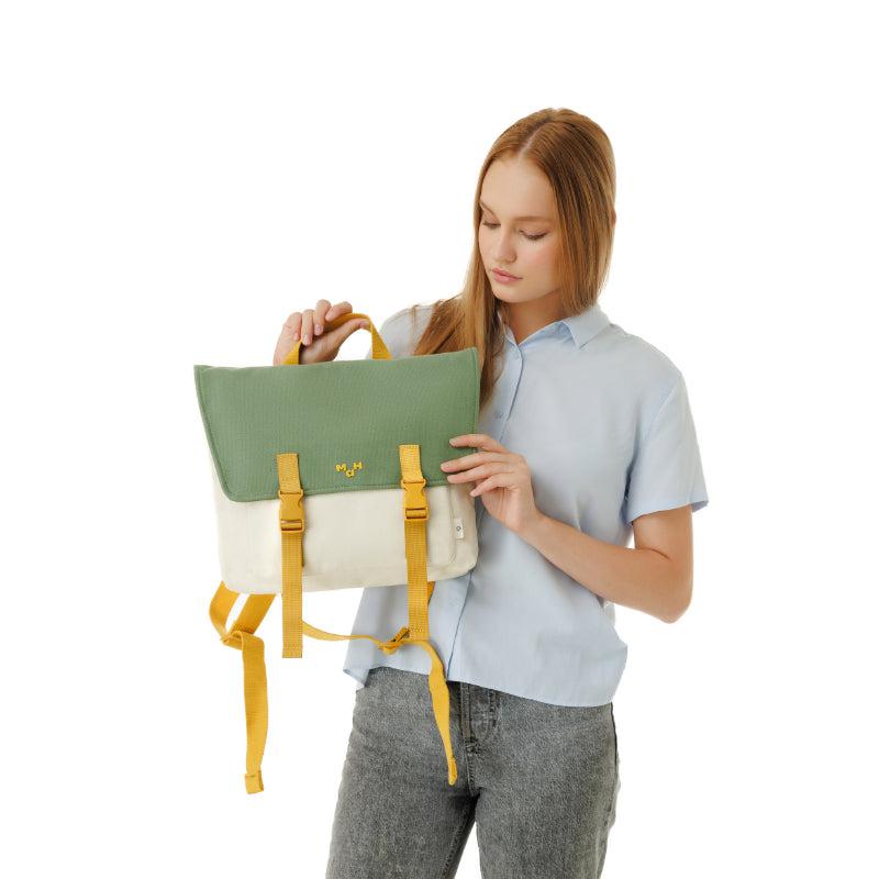 MaH Oli - Sac à Dos Vert Avoine | Recycloth | Maxi