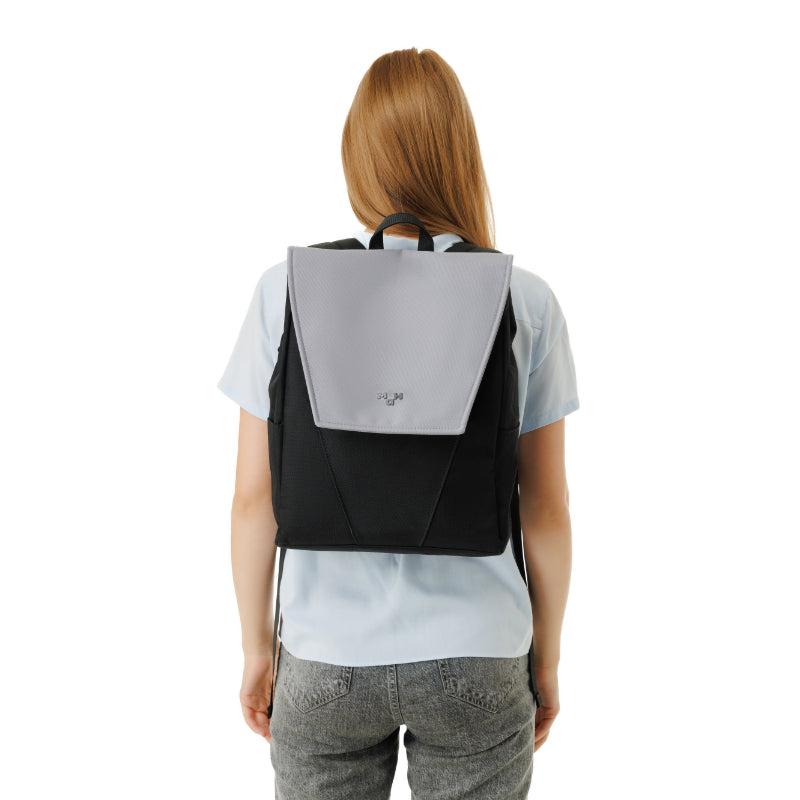 MaH Young Duo - Sac à Dos Bleu Céleste - Gris Clair | Medium