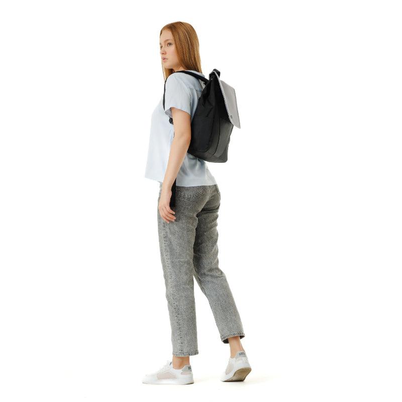 MaH Young Duo - Sac à Dos Bleu Céleste - Gris Clair | Medium