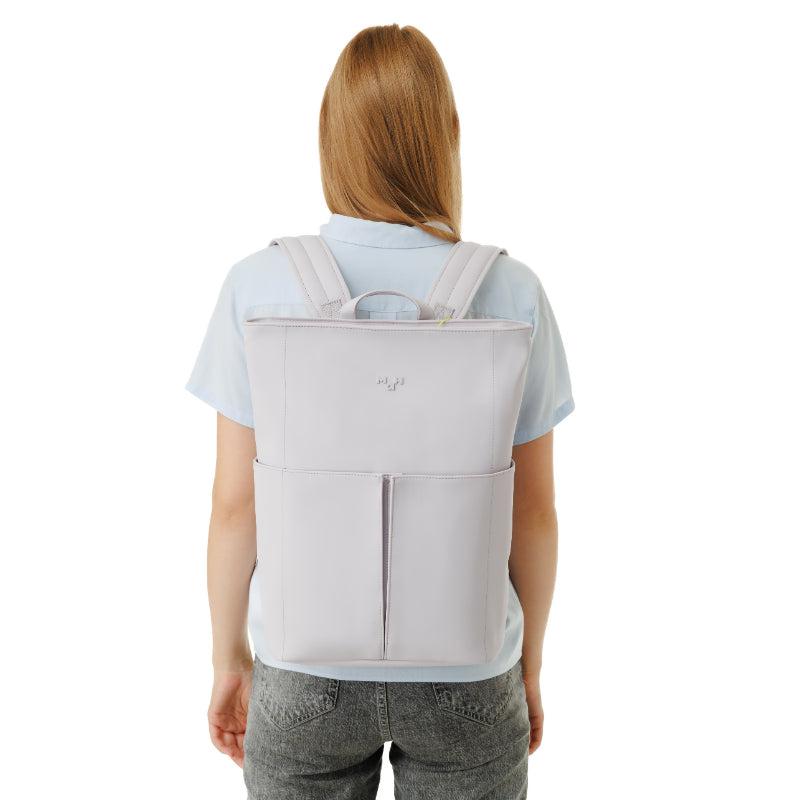 MaH Line - Sac à Dos Lilas Clair | Cuir Vegan