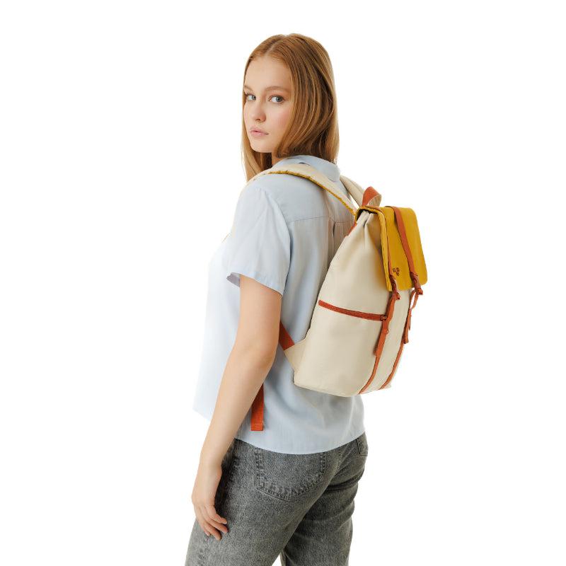 MaH Siro - Sac à Dos Jaune Avoine | Classic Color