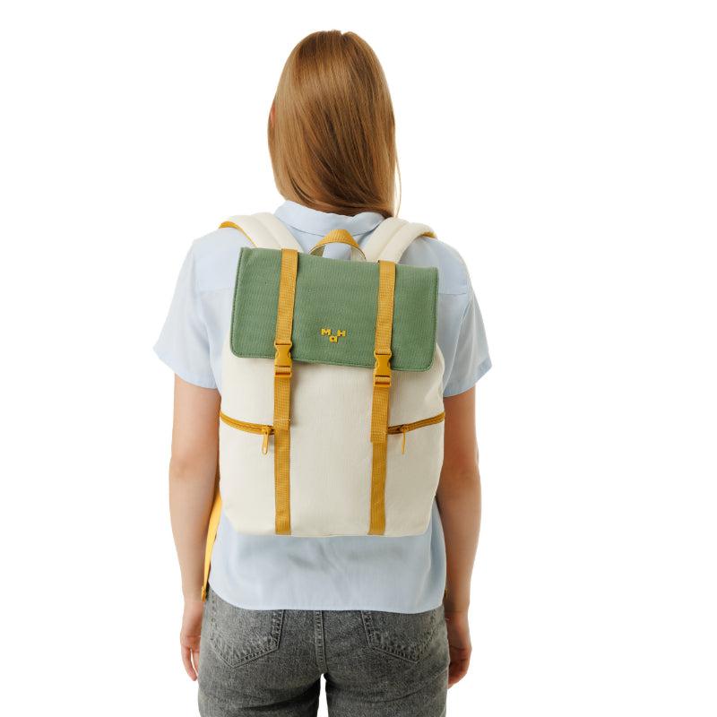 MaH Siro - Sac à Dos Vert Avoine | Recycloth