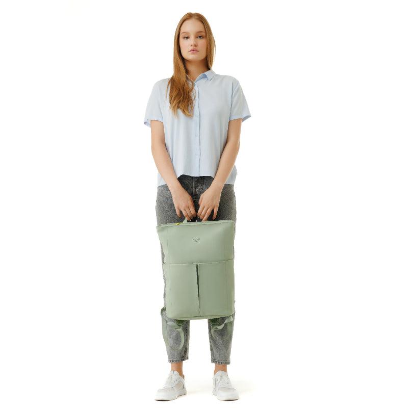 MaH Line - Sac à Dos Vert Cactus | Cuir Vegan