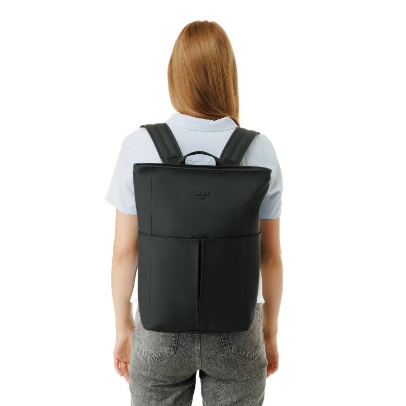 MaH Line - Sac à Dos Noir | Cuir Vegan