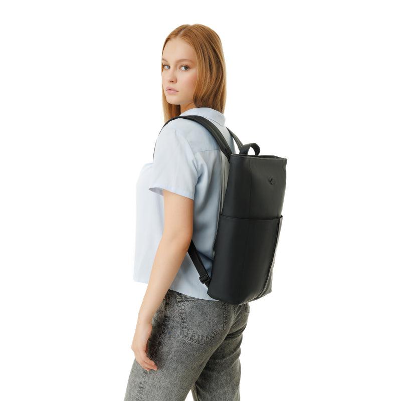 MaH Line - Sac à Dos Noir | Cuir Vegan