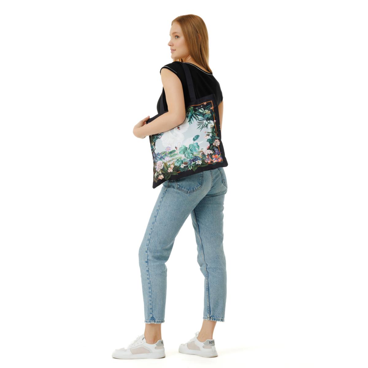 MaH Cabas - Eco Bag - Swan Serenity