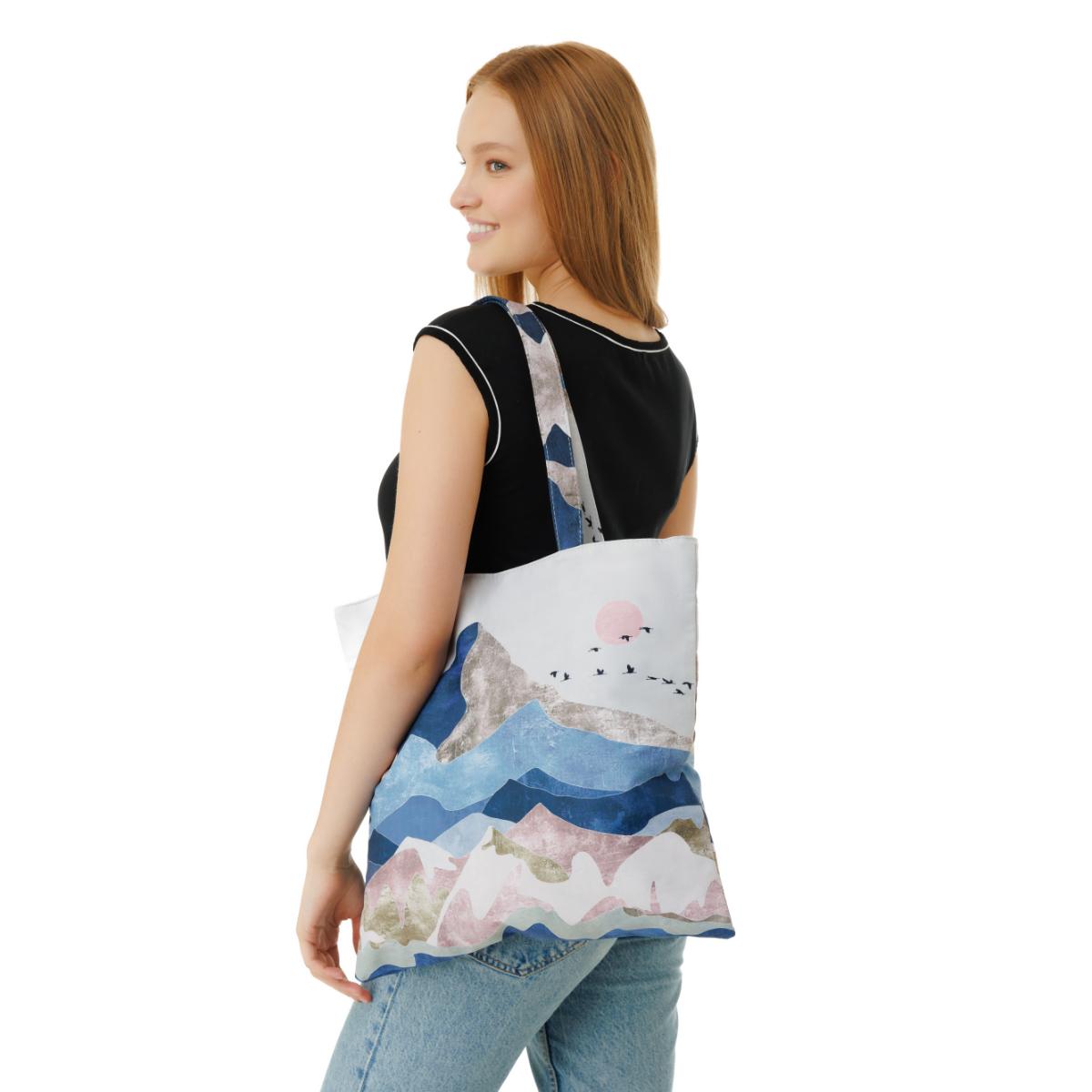 MaH Cabas - Eco Bag - Mountain Mosaic