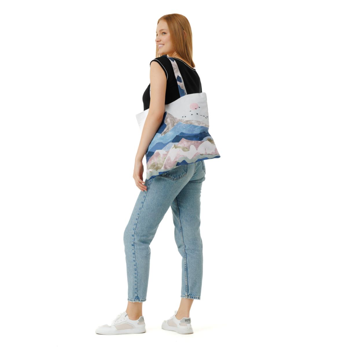 MaH Cabas - Eco Bag - Mountain Mosaic