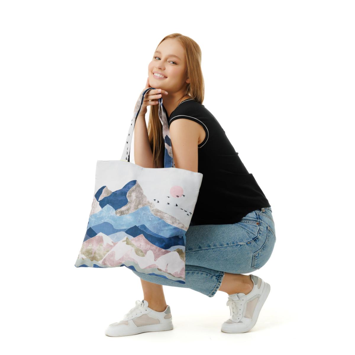 MaH Cabas - Eco Bag - Mountain Mosaic