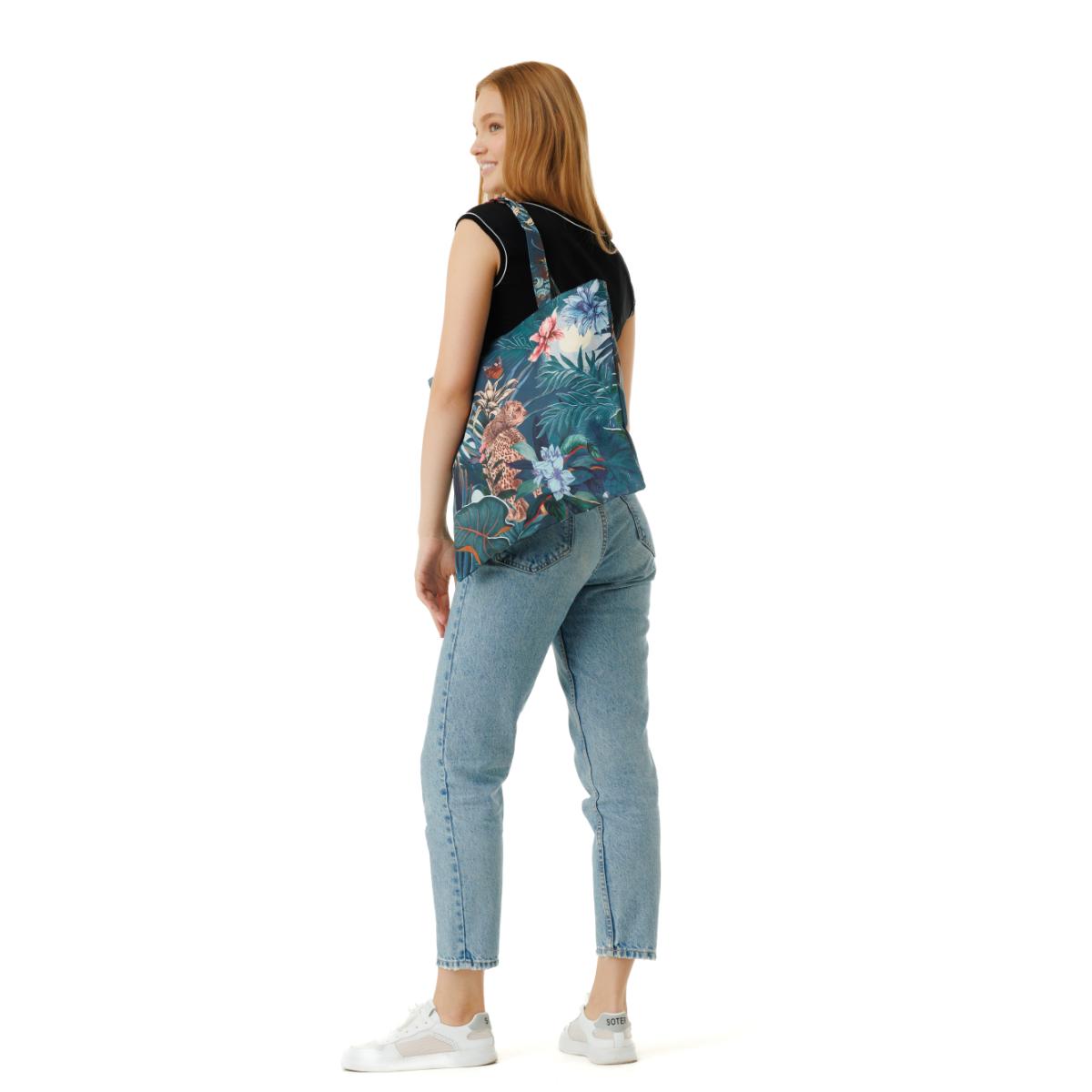 MaH Cabas - Eco Bag - Leopard Eden