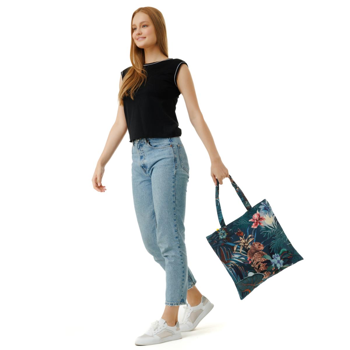 MaH Cabas - Eco Bag - Leopard Eden
