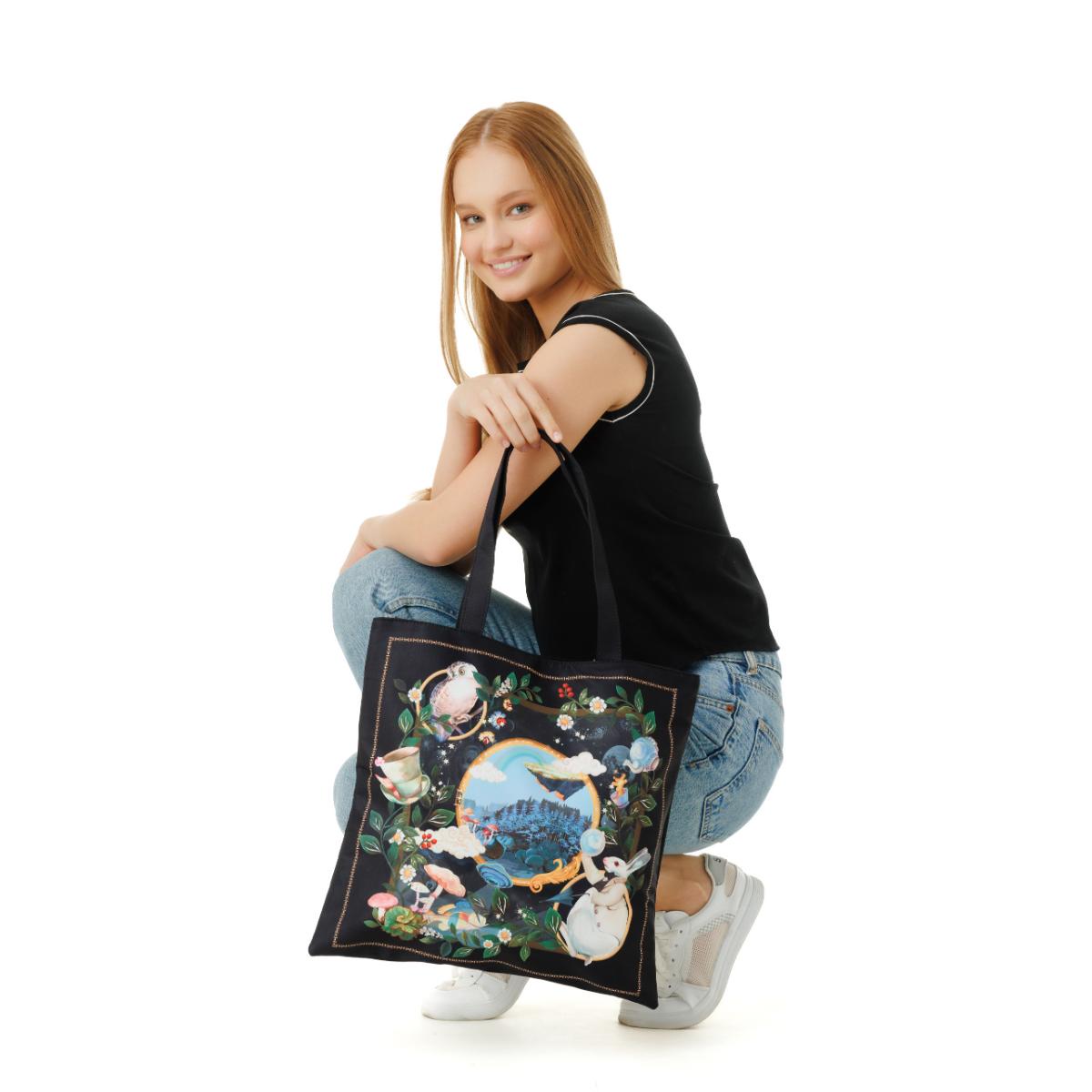 MaH Cabas - Eco Bag - Wonderland Rabbit