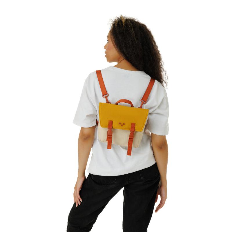 MaH Oli - Sac à Dos Jaune Avoine | Classic Color | Mini