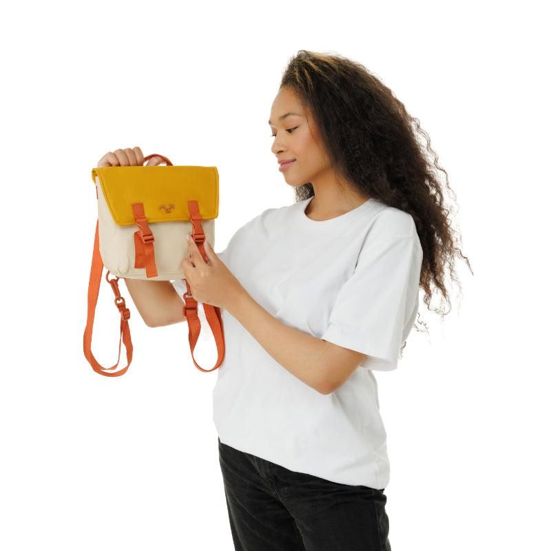 MaH Oli - Sac à Dos Jaune Avoine | Classic Color | Mini