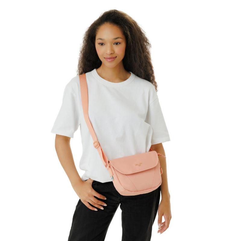 MaH Young Shuttle - Sac bandoulière Rose Glacier | Recycloth