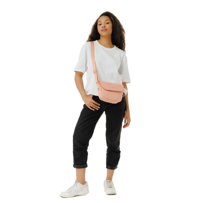 MaH Young Shuttle - Sac bandoulière Rose Glacier | Recycloth
