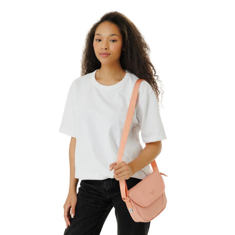 MaH Young Shuttle - Sac bandoulière Rose Glacier | Recycloth