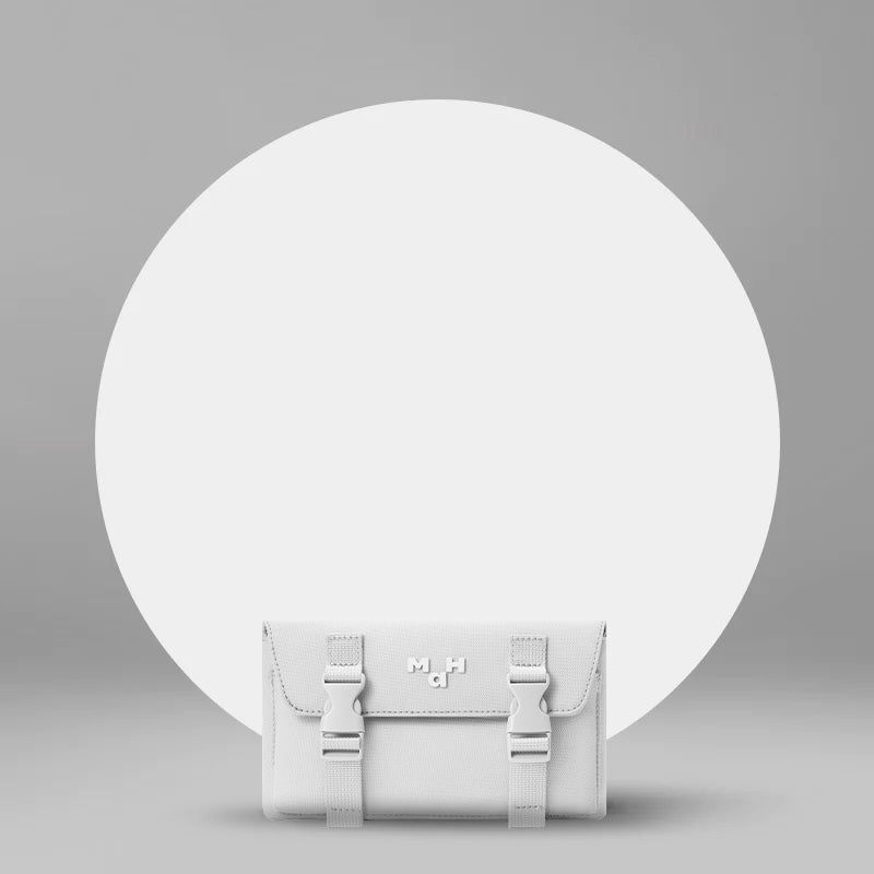 MaH Trousse Scolaire Gris Clair